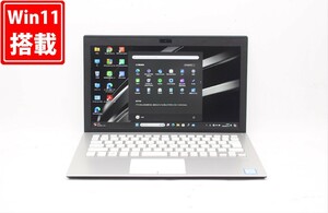 良品 フルHD 11.6型 SONY VAIO VJPF11C11N Windows11 八世代 i5-8250U 8GB 256GB-SSD カメラ 無線 Office付 中古パソコン 税無 管:1018j