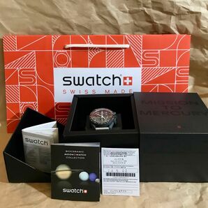 【入手難】OMEGA SWATCH MERCURY オメガ スウォッチ　防水：3 気圧防水　クォーツ