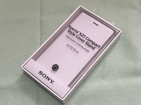 【匿名送料無料】開封新品即決 SONY純正 Xperia XZ1 Compact専用 Style Cover Stand SCSG60 ホワイト★SO-02K対応カバーケース