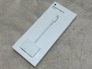 【匿名送料無料】新品即決 Apple Lightning Digital AVアダプタ MD826AM/A A1438★iPhone・iPad対応HDMI出力アダプタ