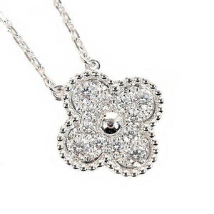 [ super-beauty goods ] Van Cleef & Arpels Vintage aru handle bla necklace 