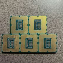 INTEL xeon E3-1270V2 5個1セット_画像2