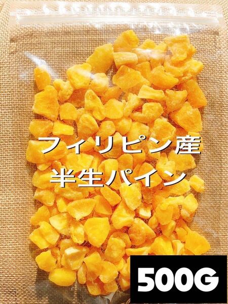 フィリピン産 半生ドライパイン 500g ドライフルーツ