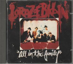 中古CD■HIPHOP■LORDZ OF BROOKLYN／All In The Family／1995年■Rammellzee, Cypress Hill, House of Pain, Delinquent Habits