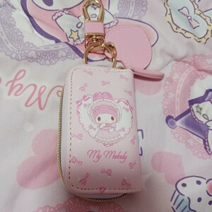  My Melody My Melody key case Momo mero pink Sanrio Sanrio character key rose rose ribbon 