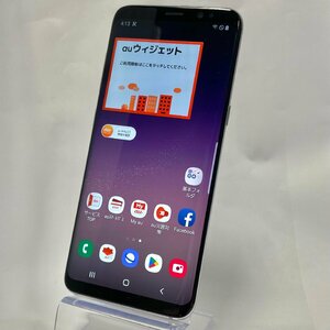 1円～【ジャンク品】Galaxy S8 SCV36 au端末 Samsung バッテリー膨張 背面浮き 〇判定