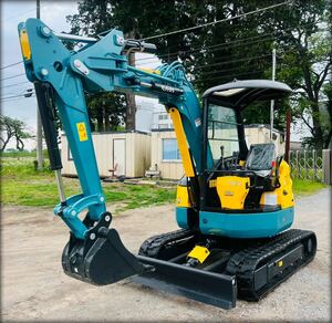 KUBOTA(クボタRX-303 S)油圧ショベル Excavator ● 1839 hours ● 3Tクラス ● オートアイドル機能 ● 倍速included● 2 Wayマルチincluded●栃木Prefecture