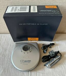 [ рабочий товар / с коробкой ]SONY CD Walkman D-F700 * FM/AM встроенный портативный CD плеер 