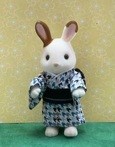 シルバニア 手作り ハンドメイド ◆お兄さん　着物　③