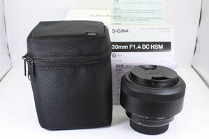 SIGMA DC 30mm F1.4 HSM ART 013 NIKON#405