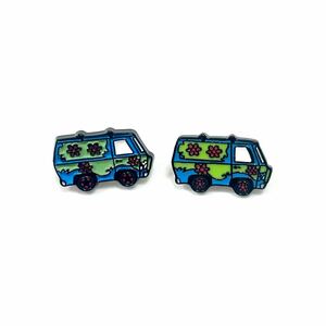 SCOOBY DOO ピアス ミステリーマシーン スクービードゥー pierce