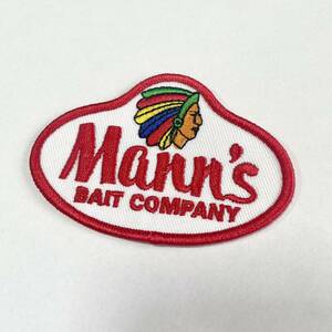 Mann's Bait Company ワッペン マンズ アイロンワッペン