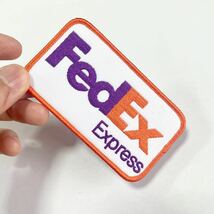 FedEx ワッペン フェデックス アイロンワッペン アイロン 刺繍ワッペン_画像5