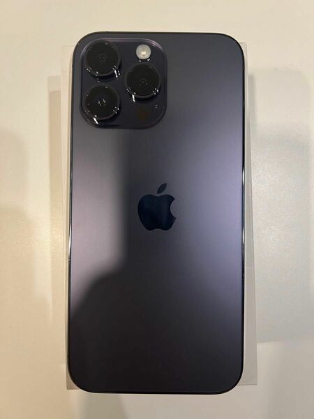 【極美品】iPhone 14 pro max 128GB SIMフリー ライト ディープパープル