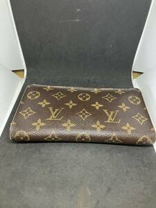 1円 希少 レア LOUIS VUITTON ルイヴィトン モノグラム 長財布 ジッピー ウォレット ラウンドファスナー ブラウン系 レディース ケース