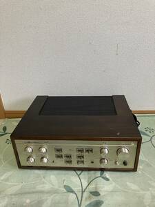 1 jpy rare rare LUXMAN Luxman pre-main amplifier L-58A stereo audio sound equipment retro Vintage electrification only has confirmed present condition goods 