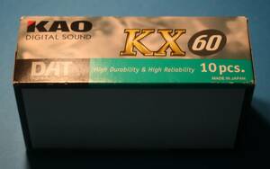 未開封　DATテープ　KAO 60分　１０本