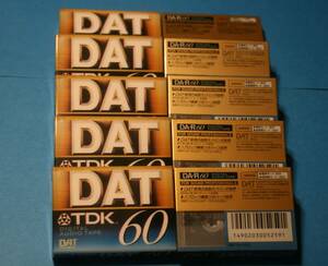 未開封　DATテープ　TDK　60分　10本