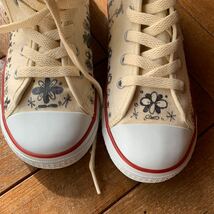 コンバースオールスター　ハイカット　手書きペイント　スニーカー チャックテイラー CONVERSE _画像6