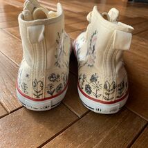 コンバースオールスター　ハイカット　手書きペイント　スニーカー チャックテイラー CONVERSE _画像3