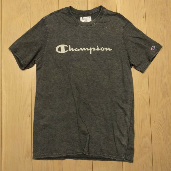 USA古着卸 Mサイズ Champion チャンピオン 文字ロゴ プリント Tシャツ 