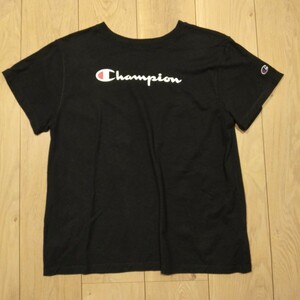 USA古着卸 Lサイズ Champion チャンピオン ロゴ プリント Tシャツ 