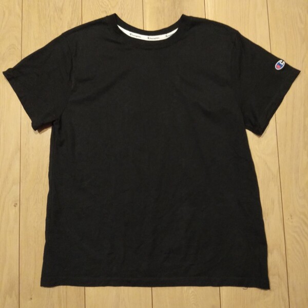 USA古着卸 Lサイズ Champion チャンピオン ワンポイント ロゴ プリント Tシャツ