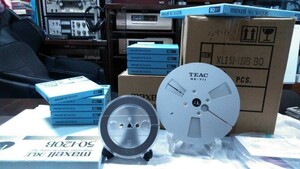 【HTS】オープンリール テストテープ 「フルトラックの新品テープ」 Reel to Reel test tape NAB 1/4in (７-1/2 IPS 250nWb/m ) 機器点検に