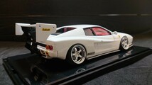 最終価格 フジミ 1/24 フェラーリ 512TR 512M ケーニッヒ風 プラモデル カスタム 完成品 ケース付き 中古品_画像8