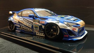  Aoshima 1/24 Toyota 86 drift plastic model final product case secondhand goods 