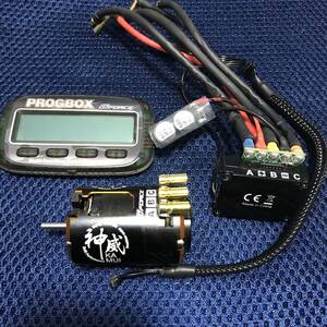 【G-FORCE】神威 10.5T ブラシレスモーター / TS90A ESC / プログラム box / 3点セット