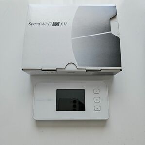 NEC Speed Wi-Fi 5G X11 NAR01SWU スノーホワイト
