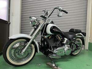 Harley-Davidson flstc1580 6速　ソフテイル　車検満タン カスタム　エンジン好調 tc96 パフォーマンスマシン　サンダーマックス　改造多数