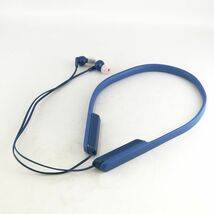 SONY MDR-XB70BT ワイヤレスイヤホン USED品 ネックバンド 重低音 EXTRA BASS sound NFC接続 マイク ブルー 完動品 V0464_画像1