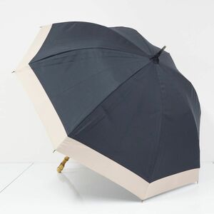 日傘 サンバリア100 完全遮光日傘 USED品 ブラック ピンク コンビ Mサイズ 55cm S0612