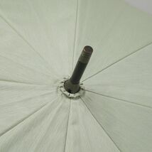 日傘 サンバリア100 完全遮光日傘 USED美品 グリーン　コンビmoku UV 遮光 遮熱 Lサイズ 60cm S0712_画像5