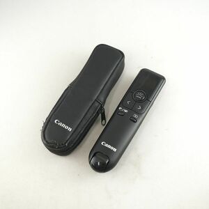Canon Canon PR100-RC laser pointer USED beautiful goods red Laser timer function USB receiver attaching black pouch attaching working properly goods V0505