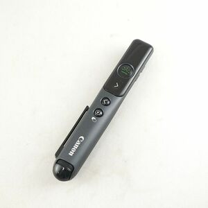 Canon PR80-GC laser pointer USED beautiful goods PowerPoint Keynote green Laser sliding operation light weight Canon black working properly goods V0506