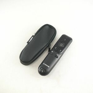 canon PR500-RC laser pointer USED beautiful goods PowerPoint Keynote red Laser light weight compact Canon pouch attaching working properly goods V0504