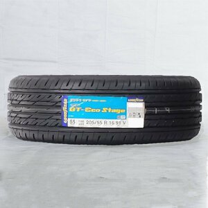 送料無料 205/55R16 91V GOODYEAR グッドイヤー GT-ECO STAGE 20年製 正規品 新品 サマータイヤ 1本限り 【セール品】