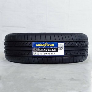 送料無料 225/55R17 97V GOODYEAR グッドイヤー イーグル EAGLE LS EXE 20年製 正規品 新品 サマータイヤ 1本価格 【セール品】