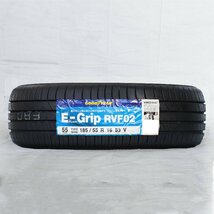 送料無料 185/55R16 83V GOODYEAR グッドイヤー EFFICIENTGRIP RVF02 21年製 正規品 新品 サマータイヤ 1本限り 【セール品】_画像1