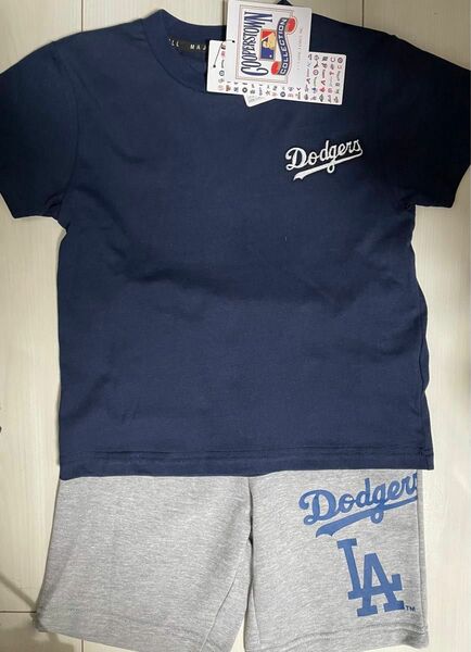 ドジャース　Dodgers 140cm セットアップ　新品