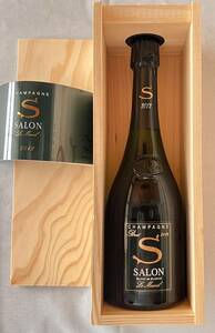 SALON サロン 2012年 正規品 セラー保管 木箱付 パーカー98+ ブラン ド ブラン ル メニル ブリュット 750ml　SALON 2012