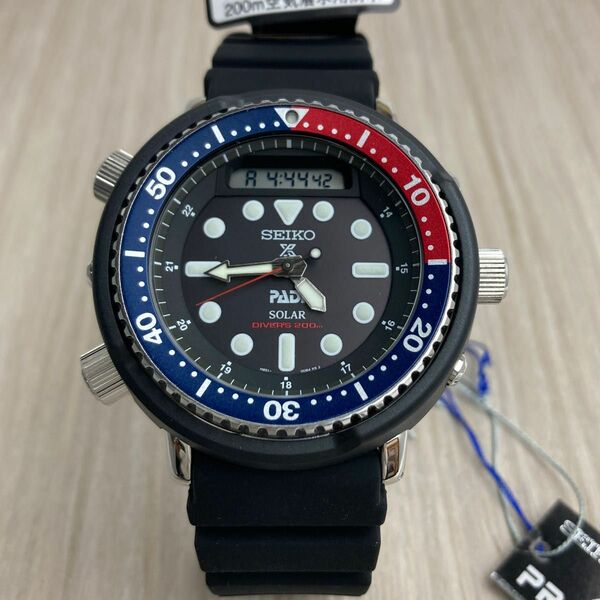 セイコープロスペックス ダイバー メンズソーラー腕時計 SBEQ003