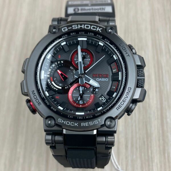 カシオ G-SHOCK MT-G メンズ　ソーラー電波腕時計　MTG-B1000B-1AJF Bluetooth搭載モデル