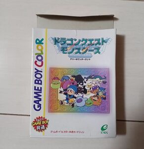 Nintendo GAMEBOY　カラー　アドバンドラゴンクエストモンスターズ　テリーのワンダーランド　箱のみ