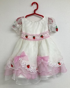 B120. costume for children The Seven-Five-Three Festival dress pink pastel race photographing model CM photograph 2 -years old 3 -years old 80cm 90cm musical performance . presentation wedding baby dress 
