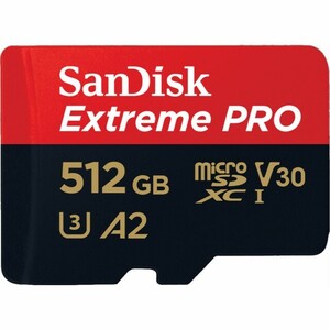  new goods unused goods!! SanDisk Extreme Pro microSDXC 512GB SanDisk Extreme Pro 