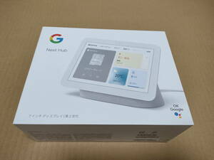 【美品】Google Nest Hub 第2世代/スマートスピーカー/7インチタッチパネル/GA01331-JP